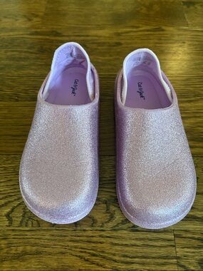 Cat & Jack Glitter Slip-On Water Shoes - Lavender